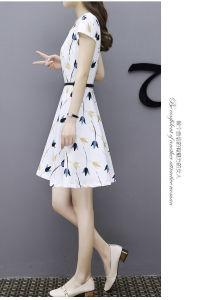 Simple Slim Dress Autumn and Summer Korean Fashion Temperament