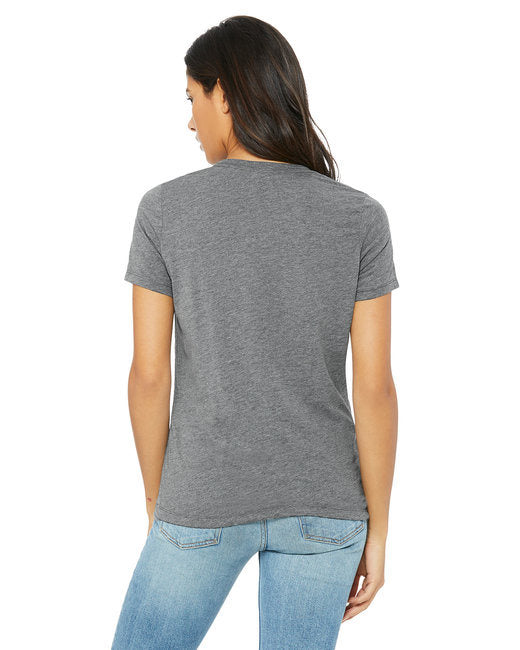 Ladies' Relaxed Triblend T-Shirt - CHAR BLK TRIBLND - S