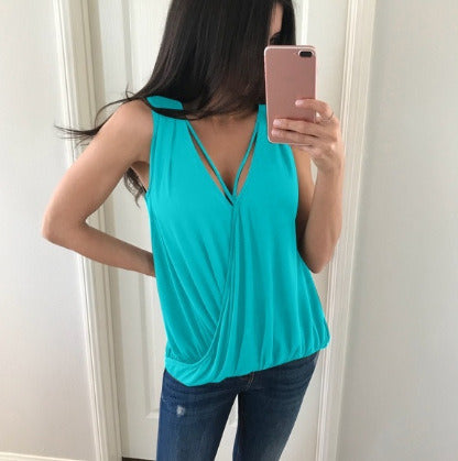 Summer New Women's Sleeveless Small Camisole Tops Women's Clothing