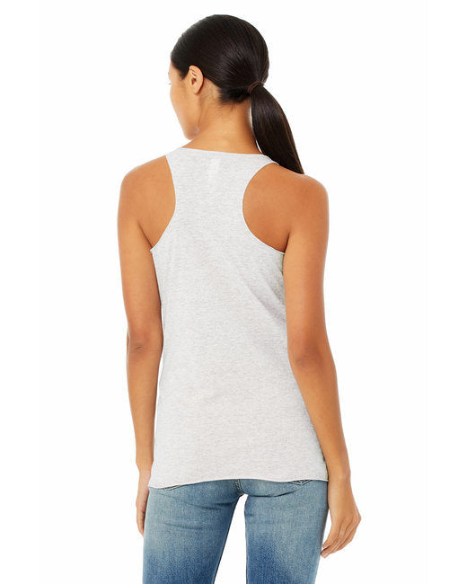 Ladies' Triblend Racerback Tank - CHAR BLK TRIBLND - S