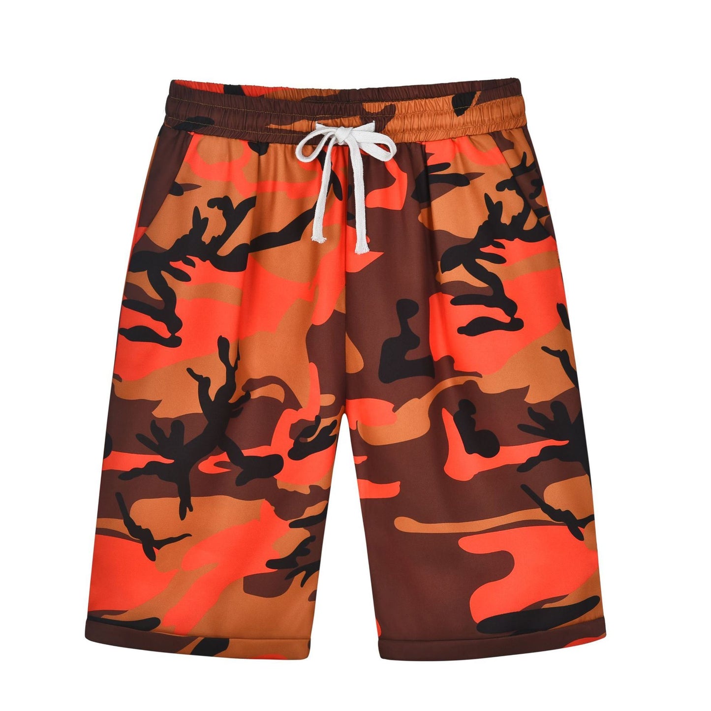 7 Colors Spring and Summer New Loose Camouflage Shorts Casual Pants