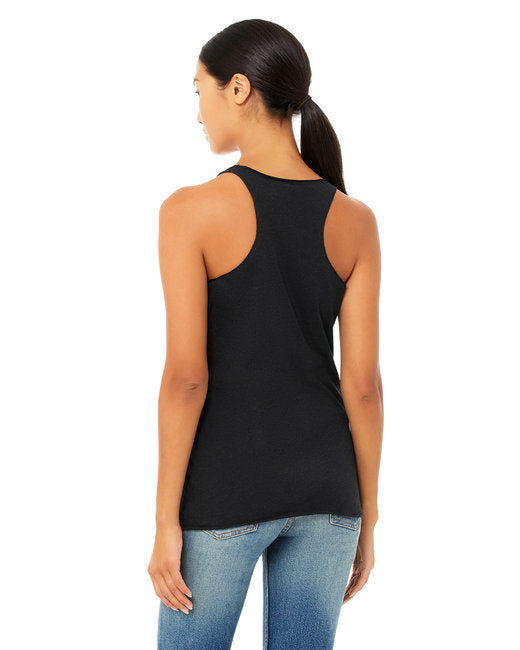 Ladies' Triblend Racerback Tank - CHAR BLK TRIBLND - S