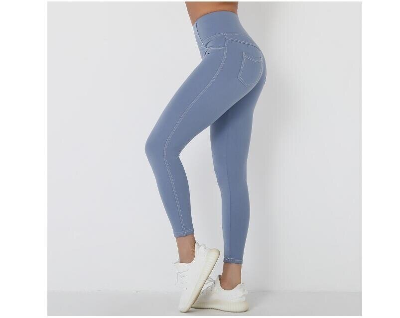 Women's High Waist Yoga Fitness Leggings Pants