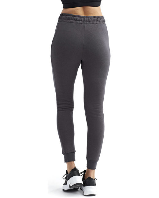 Ladies' Yoga Fitted Jogger - BLACK - XS