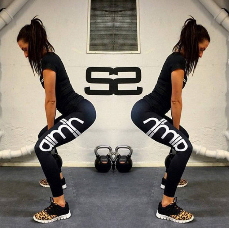 Sports Fitness Leggings Print Yoga Sports Leggings