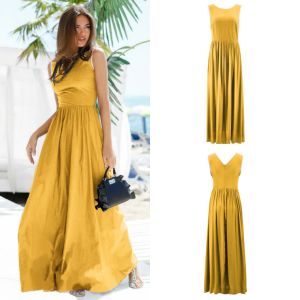 Best Selling New Women's Sleeveless Large Dress Dress