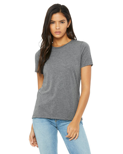 Ladies' Relaxed Triblend T-Shirt - CHAR BLK TRIBLND - S