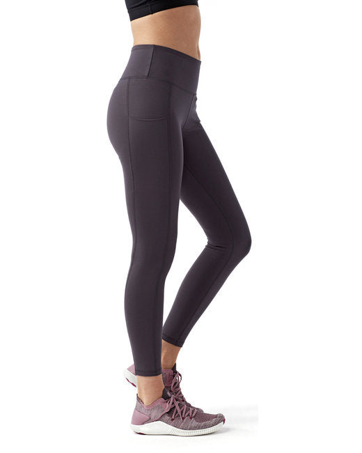 Ladies' Performance Leggings - BLACK - XS