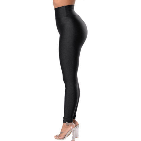 Women Leggings High Waist Tummy Compression Control Slimming Leggings (Soft Light Fabric, Slightly Transparent)