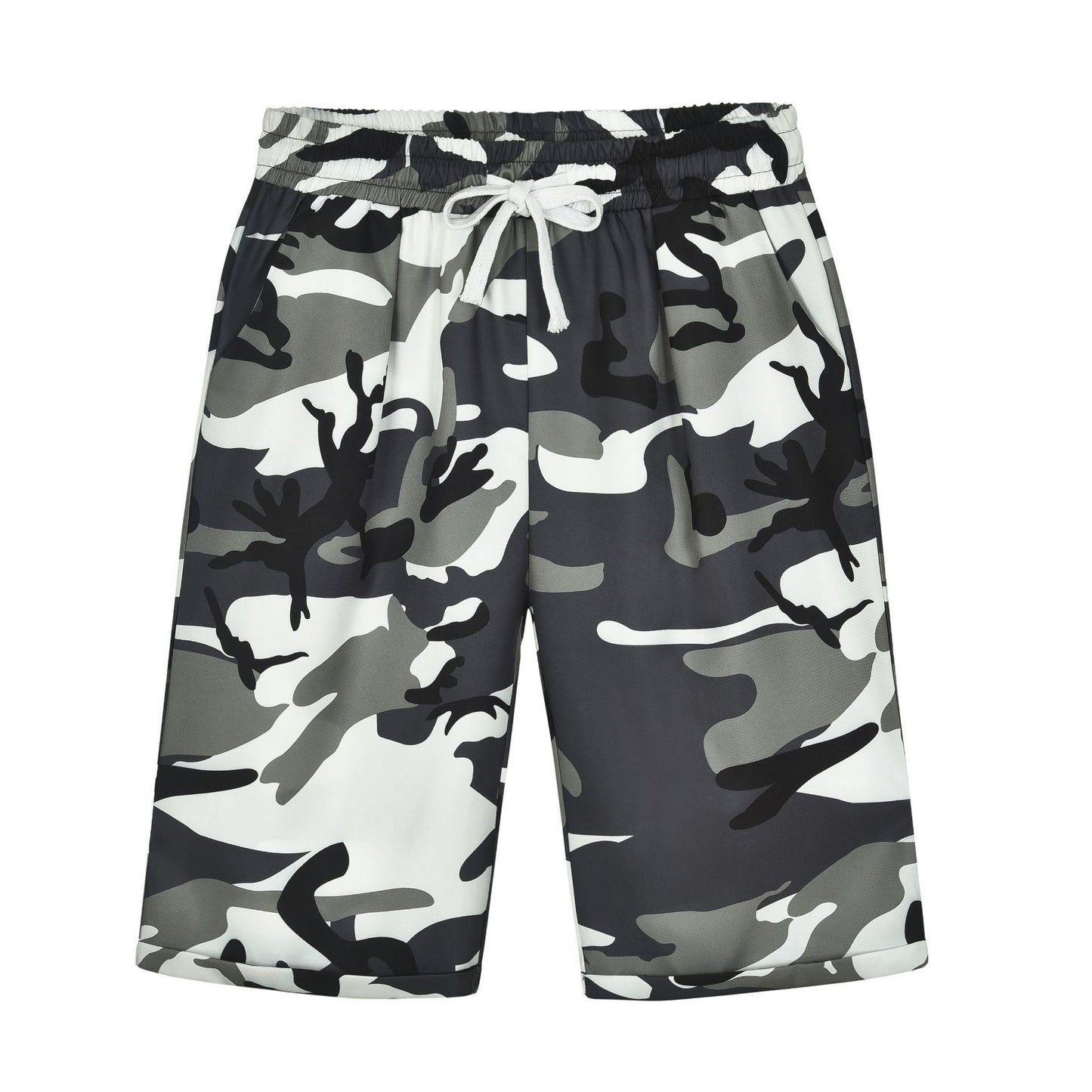 7 Colors Spring and Summer New Loose Camouflage Shorts Casual Pants