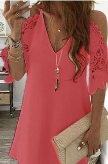 Vintage Sexy Fashion Dress Women Summer Lace Solid Color Dress Casual Party Dress V Neck Sling Sundress Plus Size