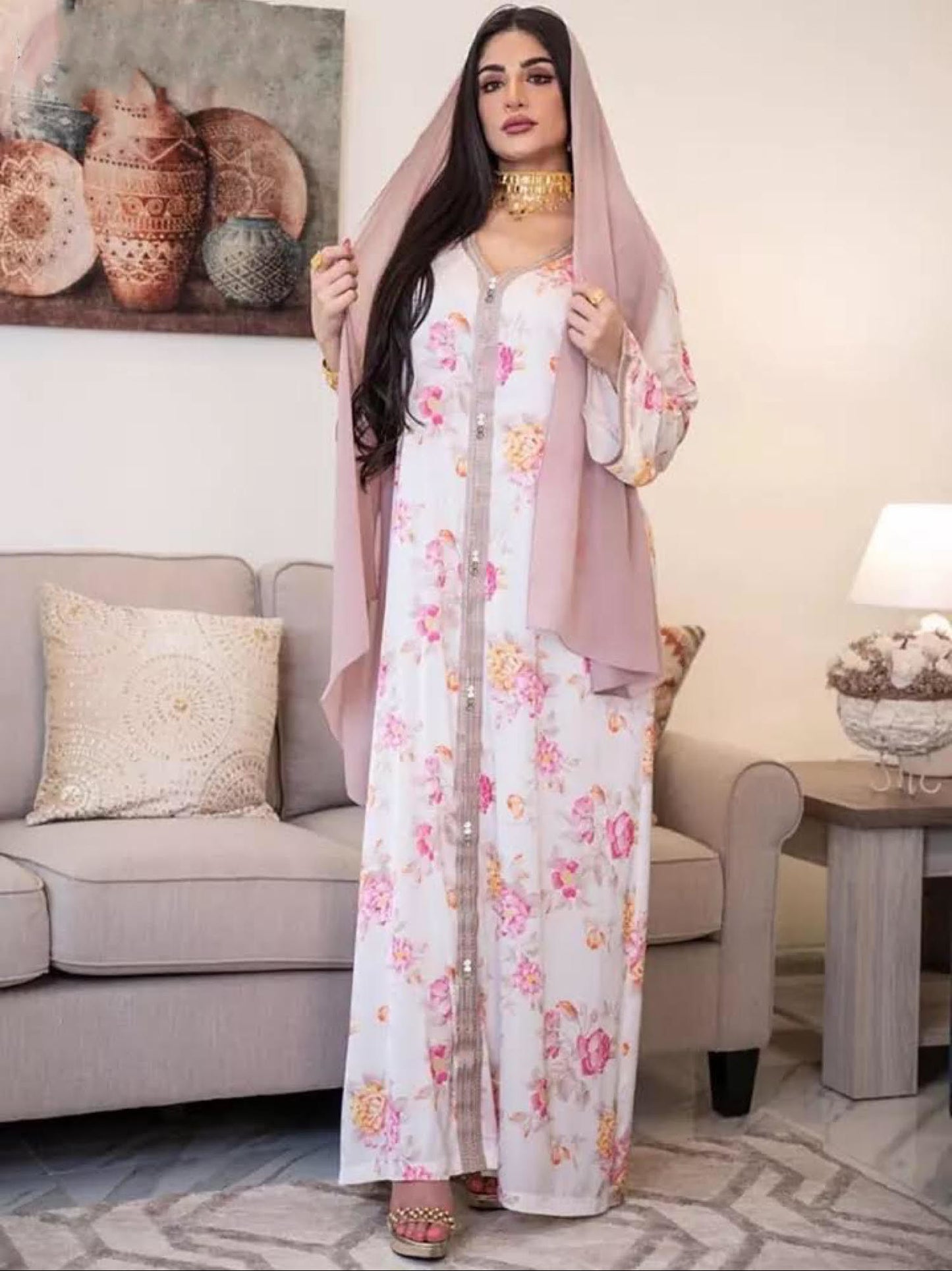 Arabic Abaya Dress