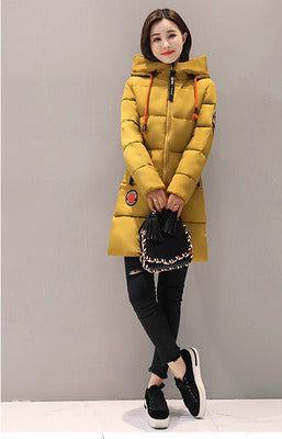 Thick Warm Coat Casual Simple Fashion Jacket Autumn Winter Elegant Jackets Loose Hooded