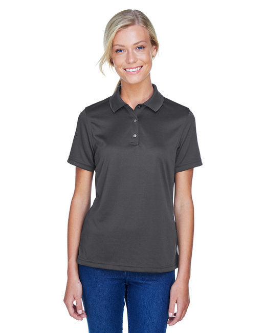 Ladies' Advantage Snag Protection Plus IL Snap Placket Polo - DARK CHARCOAL - XS