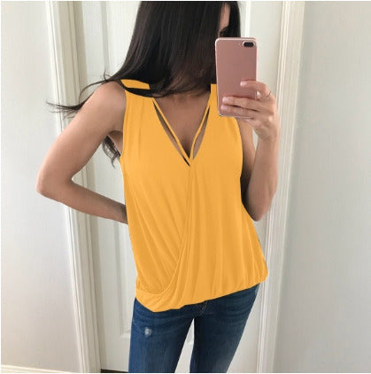 Summer New Women's Sleeveless Small Camisole Tops Women's Clothing