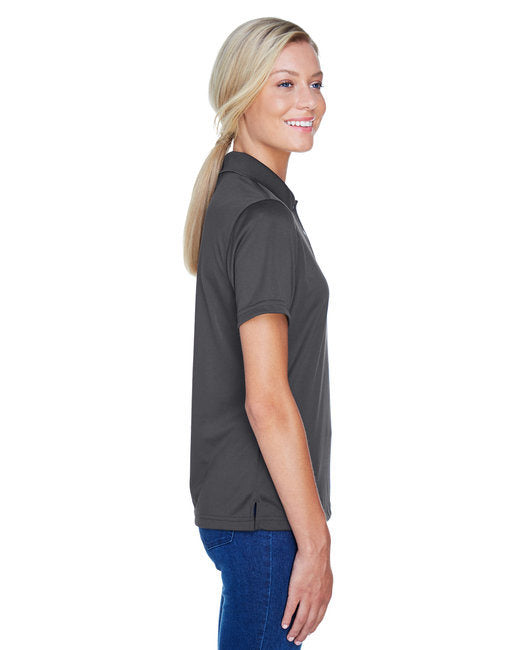 Ladies' Advantage Snag Protection Plus IL Snap Placket Polo - DARK CHARCOAL - XS