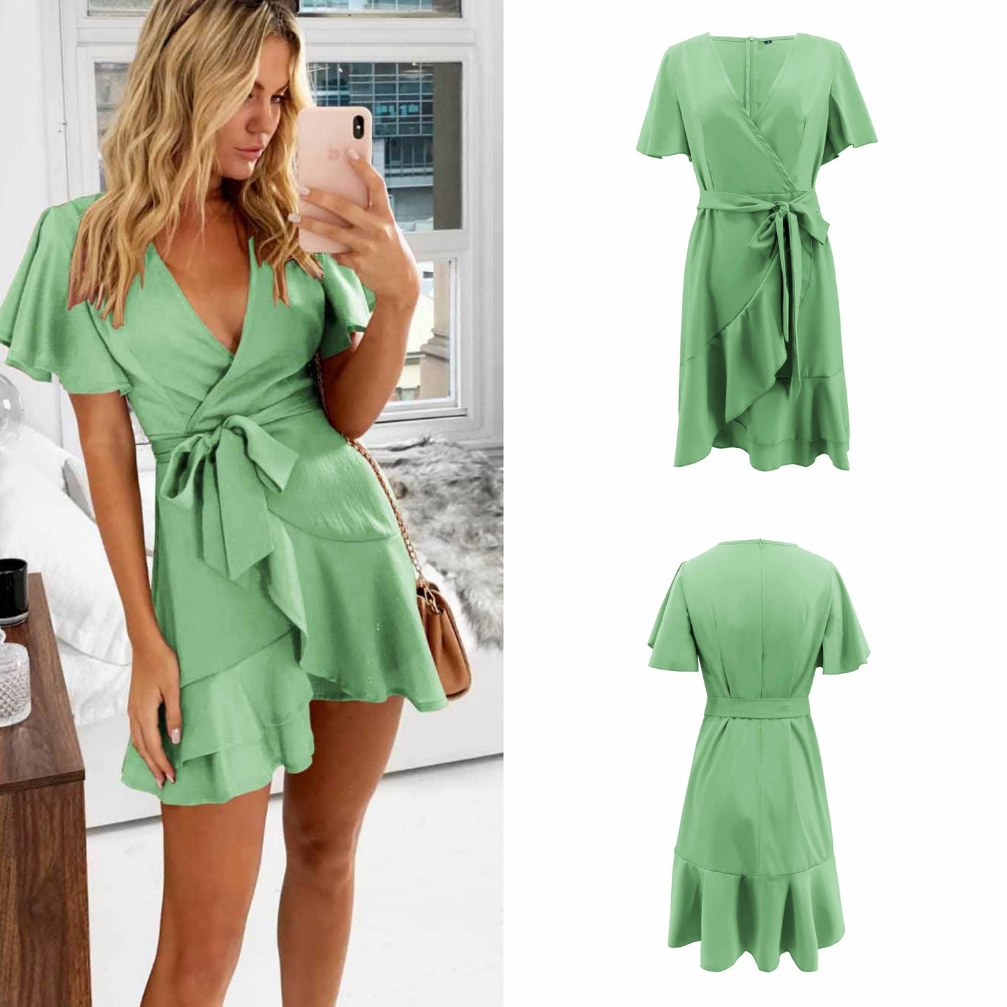 Best Selling Summer New Women's Cardigan with Irregular Dress