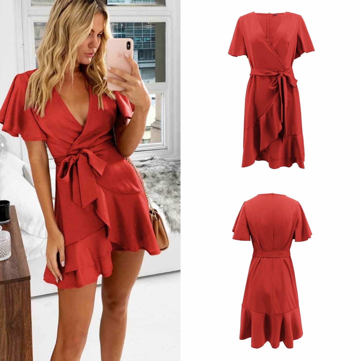 Best Selling Summer New Women's Cardigan with Irregular Dress