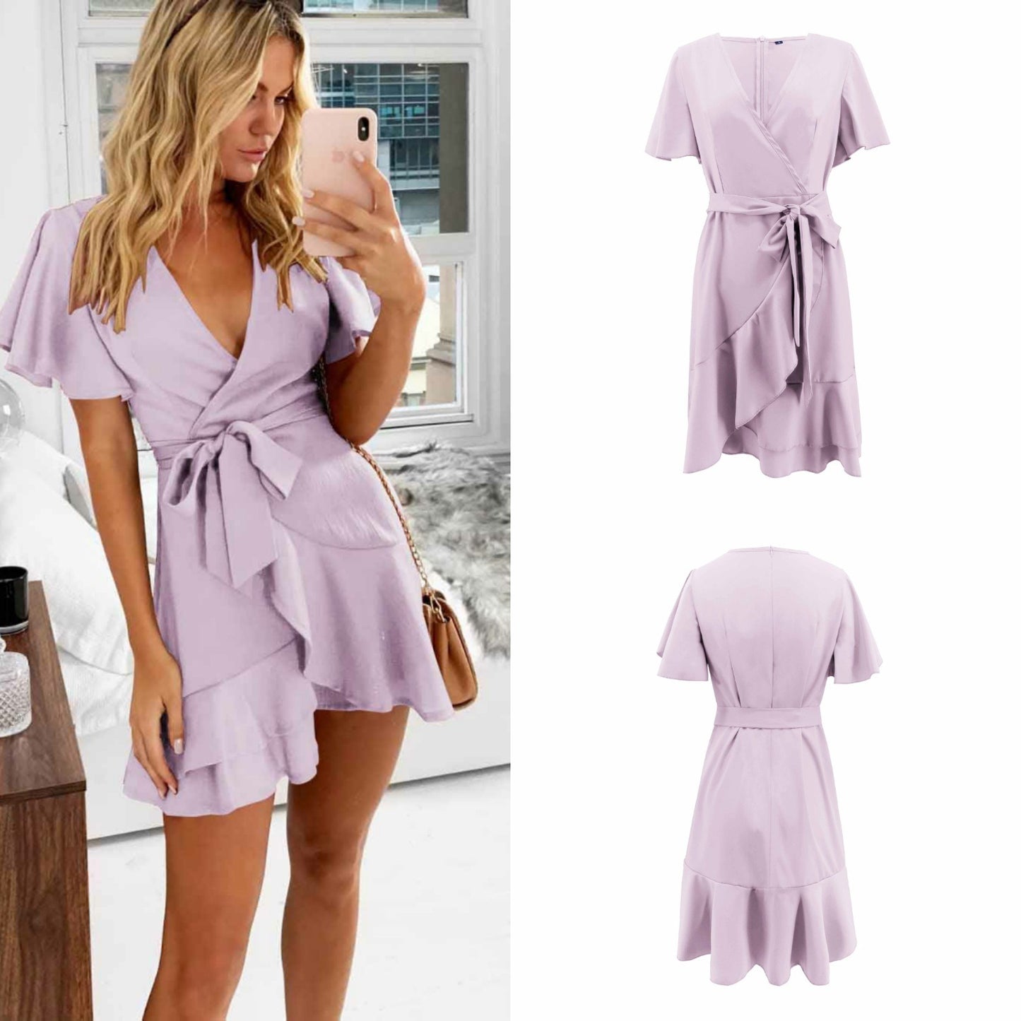 Best Selling Summer New Women's Cardigan with Irregular Dress