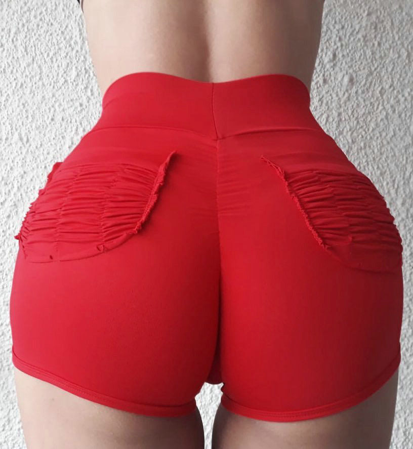 Spring and Summer Hot Casual Pants Sexy Slim and Creased Design Casual Shorts