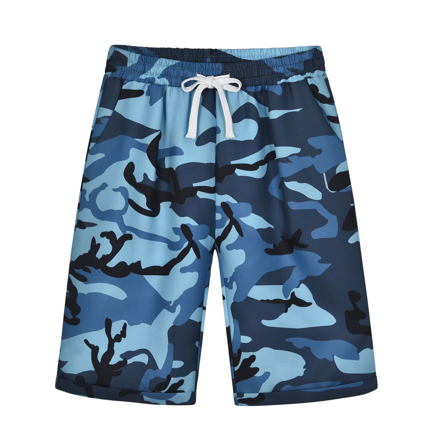 7 Colors Spring and Summer New Loose Camouflage Shorts Casual Pants