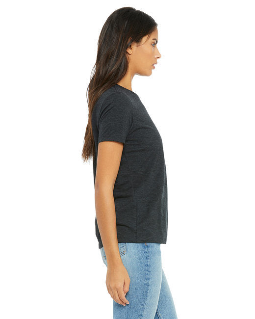 Ladies' Relaxed Triblend T-Shirt - CHAR BLK TRIBLND - S