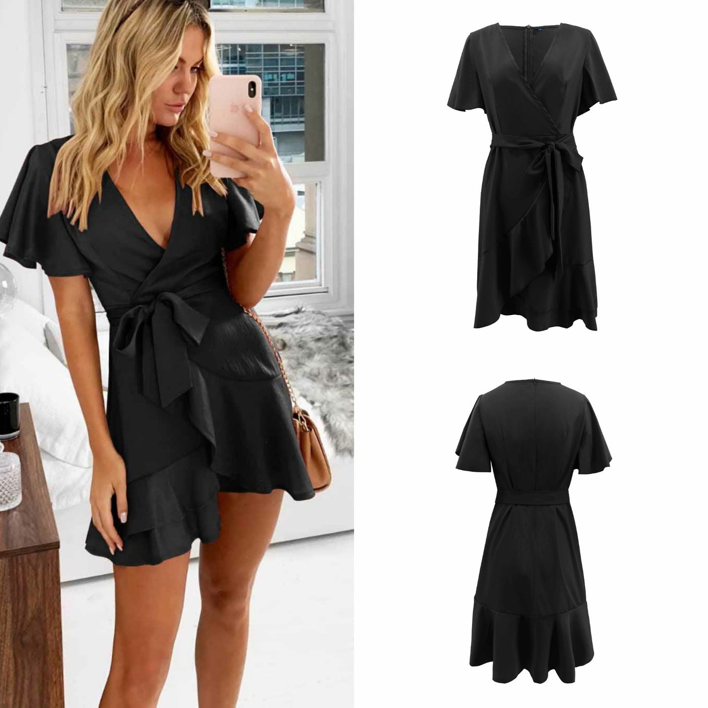 Best Selling Summer New Women's Cardigan with Irregular Dress