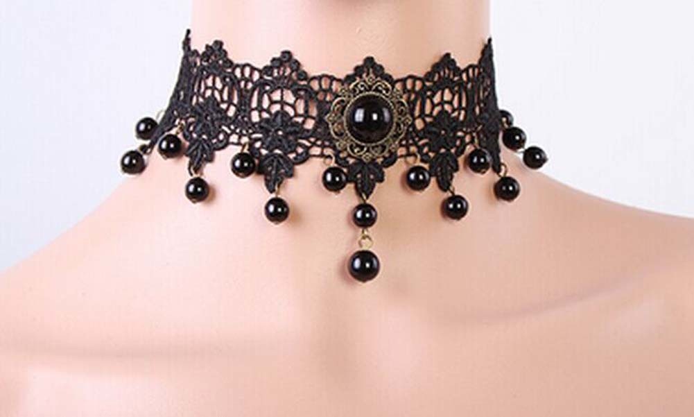 Classic Fake Collar/Women's Clothing Decoration; Black(30*4 cm)